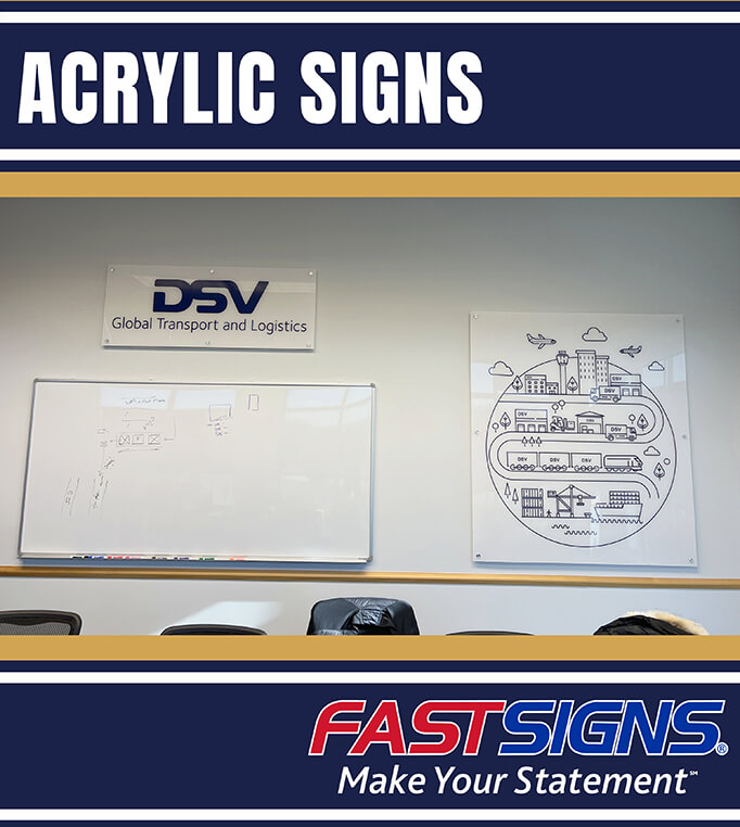 Acrylic with Standoffs